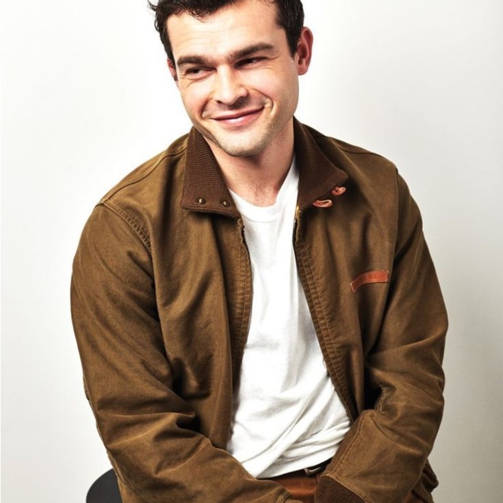 RRL Men's Green/Tan Jungle Cloth Field/Bomber Jacket